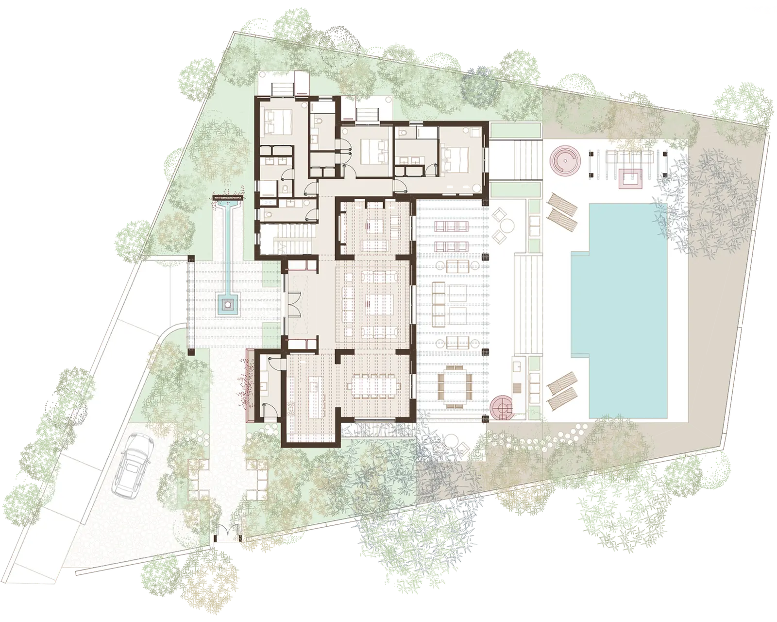 CASA HENDRIX Erdgeschoss