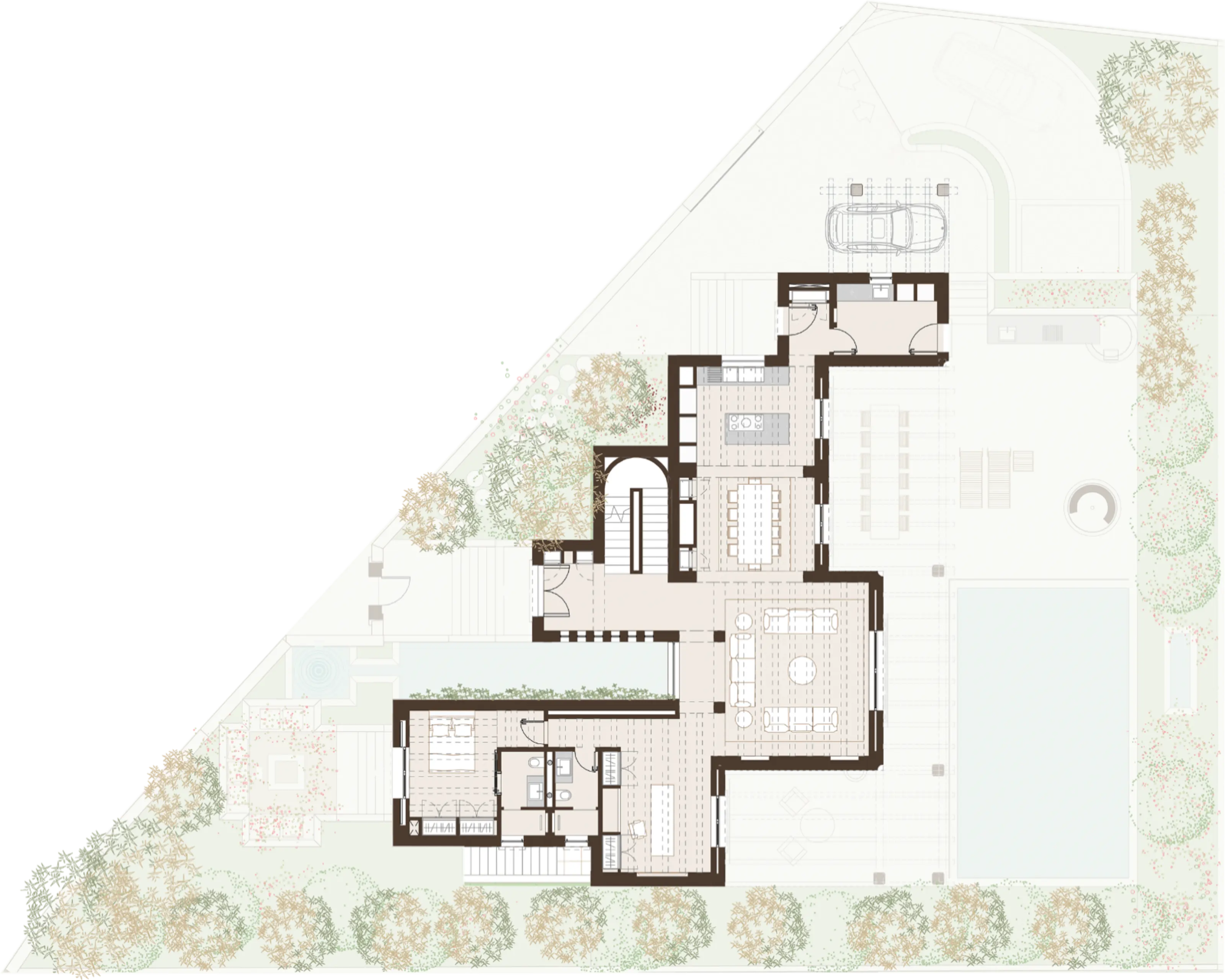 CASA LICHTENSTEIN Erdgeschoss