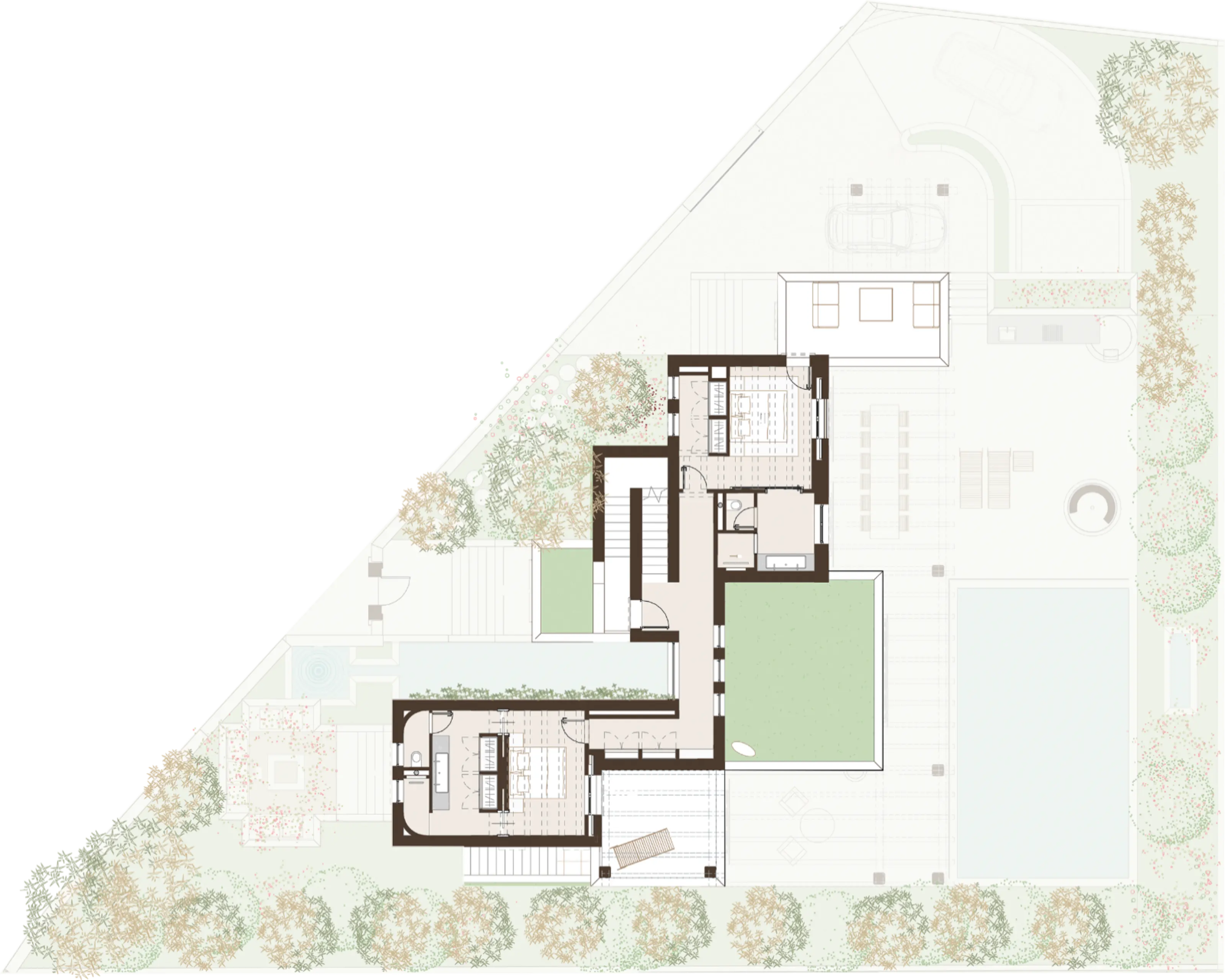 CASA LICHTENSTEIN Obergeschoss